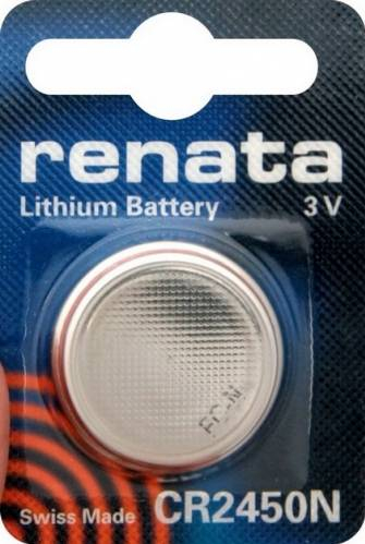 Baterii buton alcalina Renata CR2450N blister 1 buc