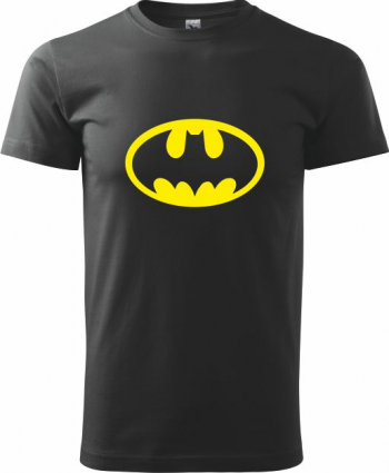 Tricou barbati Malfini Batman negru XL 