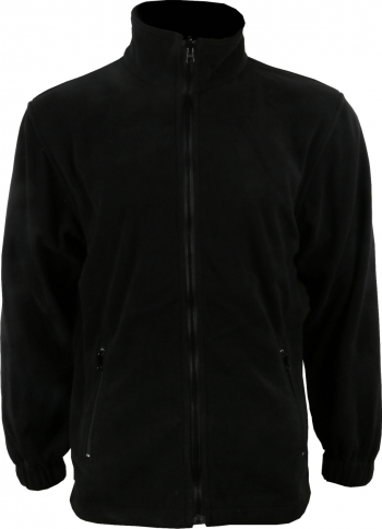 Jacheta fleece Reflects cu fermoar pentru femei poliester Negru 
