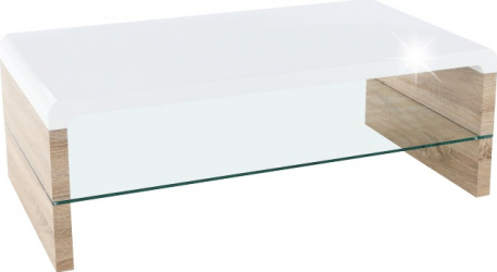 Masuta de cafea stejar sonoma/stralucire extra HG KONTEX 2 