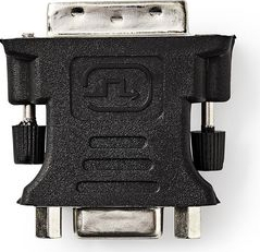 Adaptor DVI-I 24+5-Pin tata - VGA mama negru Nedis 