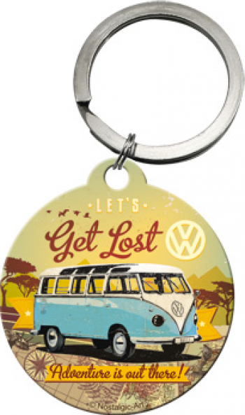 Breloc metalic - VW Bulli - Lets Get Lost 