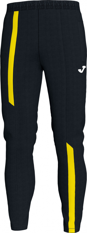 Pantaloni sport Joma Supernova semi-slim antrenament Negru/Galben marimea 2XS 12 ani 
