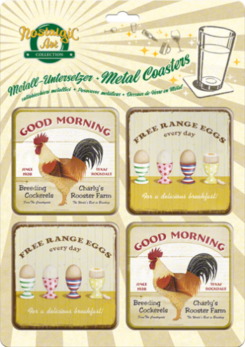 Suporturi pahare metalice - Good Morning 