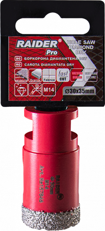 Freza diamantata pentru frezare uscata Raider 157846 diametru 30 mm M14 