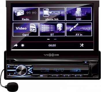 Radio Auto and Player Multimedia TouchScreen Diagonala 7 Inch Telecomanda Inclusa Functie Mirrorlink Egalizator 10 Benzi Redare Mp3/Mp4/Mp5 
