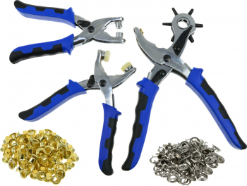 Set 3 perforatoare cu accesorii GEKO G01825 