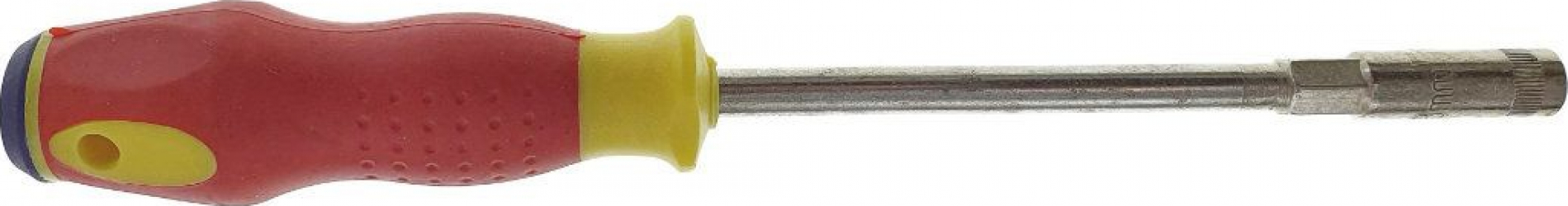 Surubelnita cu cap tubular de 8 mm lungime tija 118 mm maner ergonomic 115 x 35 mm 