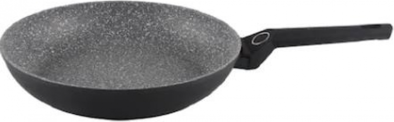 Tigaie aluminiu Zilan Interior granit Compatibil inductie Diametru 22 cm Maner soft touch