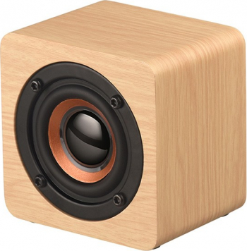 Boxa portabila din lemn cu Bluetooth 4.2 1200Mah Bej 