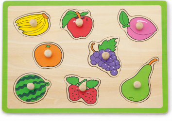 Puzzle cu maner Fructe 