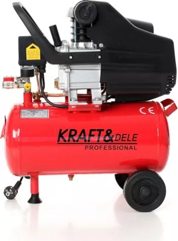 Compresor de aer industrial 24 litri 2.8kW 220V KraftDele KD400 TBC