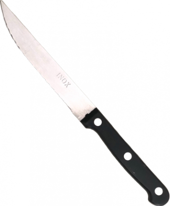 Cutit din metal si PVC lungime/latime 22/1.5 cm