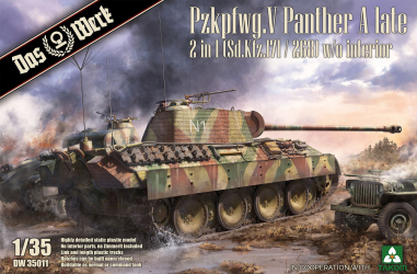 Das Werk 35011 - 1 35 Pzkpfw V Panther Ausf.A Late 