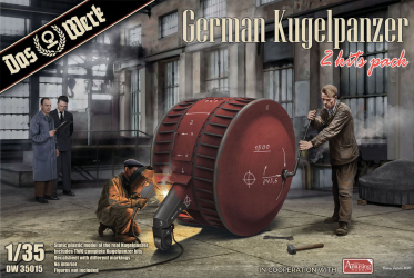 Das Werk 35015 - 1 35 German Kugelpanzer - 2 kits pack