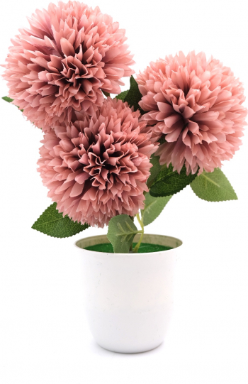 Floare artificiala decorativa cu ghiveci 32 cm 