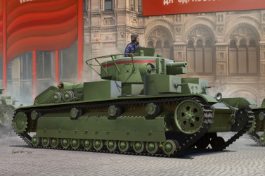 Hobby Boss - Soviet T-28 Medium Tank Early 1 35 
