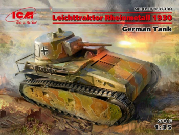 ICM 35330 - 1 35 Leichttraktor Rheinmetall 1930 German Tank 