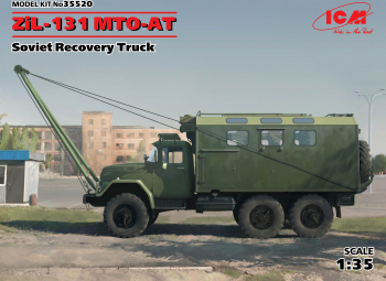 ICM 35520 - 1 35 ZiL-131 MTO-AT Soviet Recovery Truck 