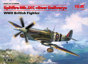 ICM 48060 - 1 48 Spitfire Mk.IXC Beer Delivery WWII British Fighter 