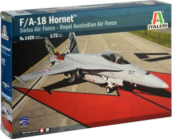 Italeri 1429 - 1 72 F/A-18 HORNET Swiss Air Force - Royal Australian Air Force