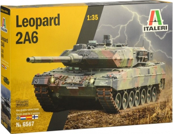 Italeri 6567 - 1 35 LEOPARD 2A6 