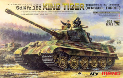 MENG TS-031 - Sd.Kfz.182 King Tiger Henschel Turret 1 35 