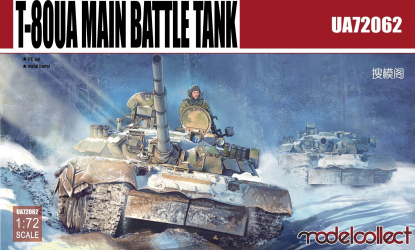 Modelcollect - 1 72 T-80UA Main Battle Tank 