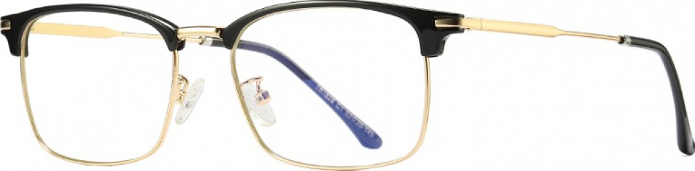 Ochelari cu lentile de protectie pentru calculator Negru Auriu 