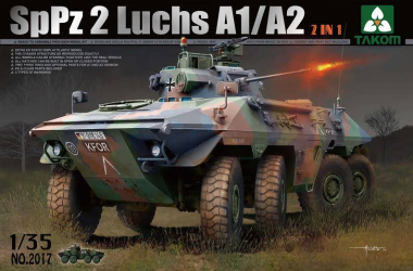 TAKOM 2017 - Bundeswehr SpPz 2 Luchs A1/A2 2 in 1 1 35 