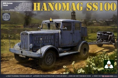 TAKOM 2068 - 1 35 WWII German Tractor Hanomag SS100 