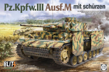 TAKOM 8002 - 1 35 Panzer III Ausf. M with schurzen 