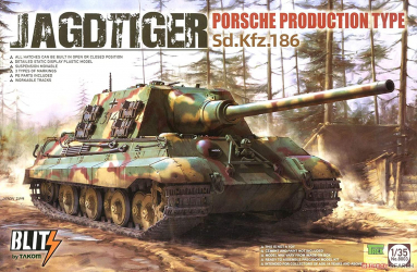 TAKOM 8003 - 1 35 Jagdtiger Porsche Production Type 