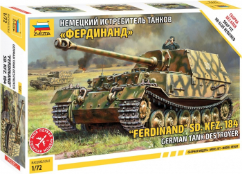 Zvezda 5041 - 1 72 German Tank Destroyer FERDINAND 