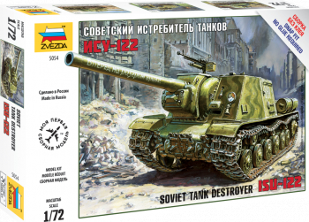 Zvezda 5054 - 1 72 ISU-122 