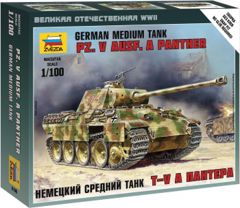 Zvezda 6196 - 1 100 P.KPFW.V PANTHER AUSF.A 