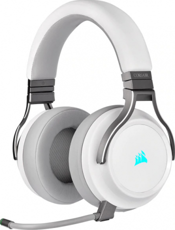 Casti gaming Wireless Corsair Virtuoso Iluminare RGB Wireless Alb Resigilate