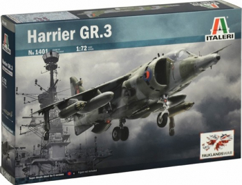 Italeri 1401 - 1 72 HARRIER GR.3 FALKLANDS WAR