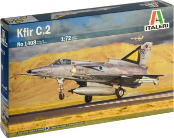 Italeri 1408 - 1 72 KFIR C.2/C.7 