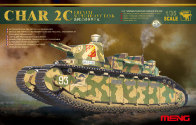 MENG - Char 2C WWI French Heavy Tank 1 35 