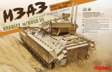 MENG SS-006 - 1 35 U.S. Cavalry Fighting Vehicle M3A3 BRADLEY w/BUSK III 