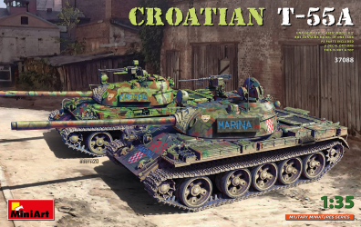Miniart 37088 - 1 35 Croatian T-55A 