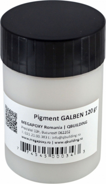 Pigment epoxidic Megapoxy GALBEN 120Gr 
