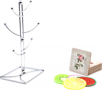 Set suporturi pentru cani/pahare 
