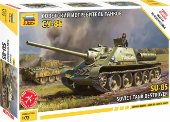 Zvezda 5062 - 1 72 SU-85 