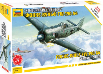 Zvezda 7304 - 1 72 Focke-Wulf Fw-190 A-4 