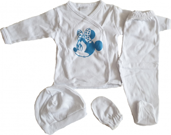Set 4 piese Minnie Minis Boutique 3-6 luni 