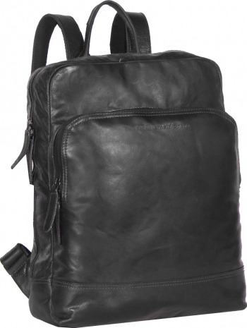 Rucsac pentru laptop de 15 4 inch si tableta The Chesterfield Brand din piele neagra model Mack MAGAZINUL DE GENTI 