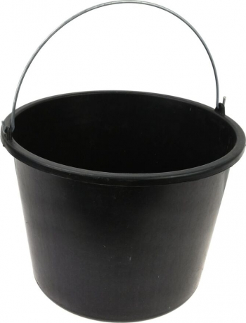Galeata pentru mortar 16L culoare neagra Geko G66101