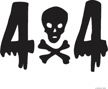 Sticker decorativ auto 4x4 20x13cm 